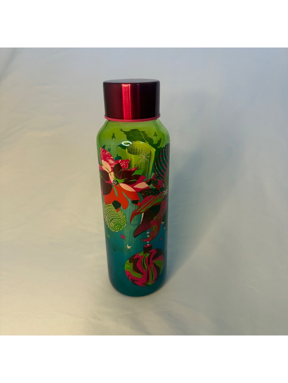 New Starbucks 2023 Holiday Glass Tumbler